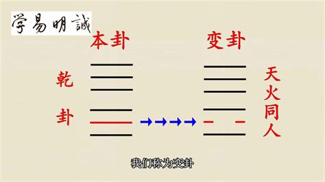 變卦|易經的本卦、互卦、變卦、錯卦、綜卦是什麼，以及它們之間的關。